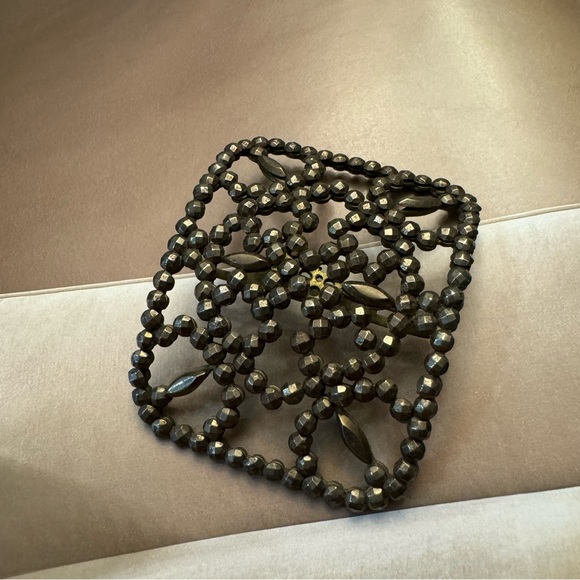 French Cut Steel Antique Shoe Buckle - Picture 3 of 7